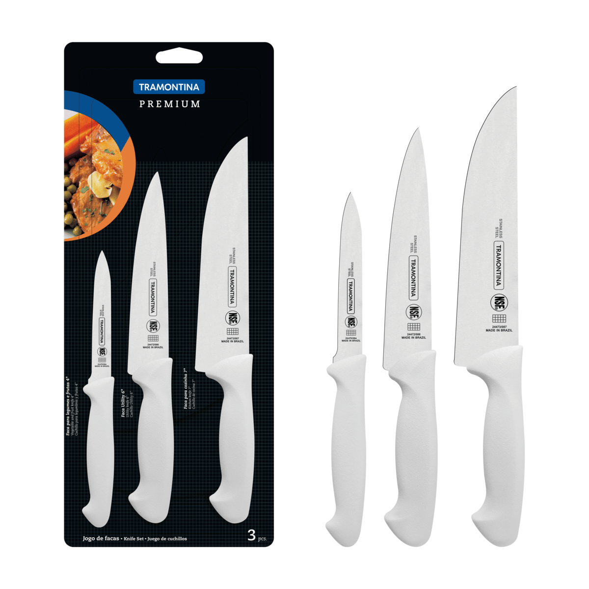 Set 4 Cuchillos Premium